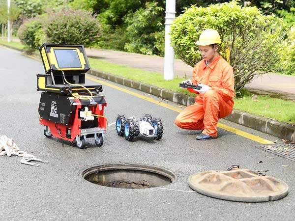 川汇管道机器人检测